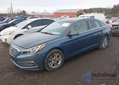 2015 Hyundai Sonata Se из США, поврежденный, VIN 5NPE24AF5FH239968
